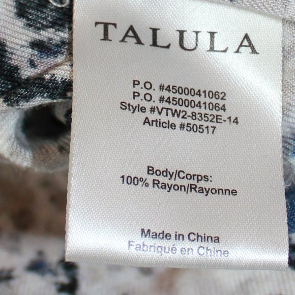 Aritzia Talula Strapless Tabata Floral  Drawstring Elastic Waist Jumpsuit Large - Picture 7 of 8